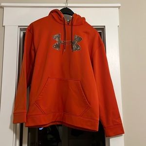 Under Armour Men’s Camo Orange Hoodie
